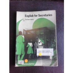 English for secretaries, teacher&#039;s book