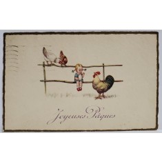 JOYEUSES PAQUES , FELICITARE DE PASTE , 1930