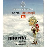 Muntii Ceahlau Harta Drumetii M 1 : 100.000