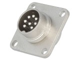 Conector M16 Soclu Lipire 8 PIN 5A 100V IP65/IP67