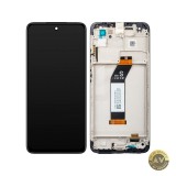 Display cu Touchscreen Xiaomi Redmi 10 2022 cu Rama Gri (Carbon Gray) Service Pack 560001K19S00