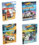 Carte de Colorat 24 Pagini Hot Wheels 4 Tipuri