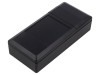 Carcasă universală ABS neagră 60x131x30mm