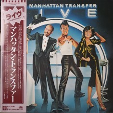Vinil "Japan Press" The Manhattan Transfer &ndash; Live (VG++)