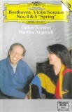 Ludwig van Beethoven &ndash; Gidon Kremer, Martha Argerich - Violinsonaten &bull; Violin Sonatas Nos. 4 &amp; 5 &raquo;Fr&uuml;hlings-Sonate &bull; Spring &bull; Le Printemps&laquo;, Caseta au