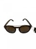 Ochelari de soare dama, UV400, Animal print, Plastic, Maro, Oem
