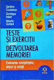 Sandrine Coussinoux - Teste si exercitii pentru dezvoltarea memoriei. Evaluarea