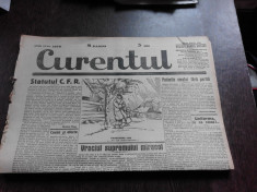 Ziarul Curentul , director Pamfil Seicaru , 27 aprilie nr.1879/1933 foto