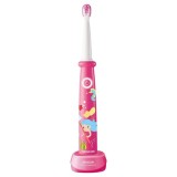 Periuta electrica sonica pentru copii Sencor, acumulator pana la 15 zile, Roz