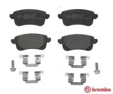 Set placute frana spate BREMBO P68064