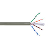 Cablu UTP Cat6 CCA fire interioare solide 1 x 0.56mm x 2 x 4 exterior 6mm pret 1m DELIGHT 20047