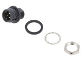 Conector Circular HR30 Push-Pull Soclu 3 PIN Aurit