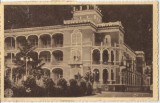 Rom&acirc;nia, Băile Herculane, Hotel Carol, carte poştală circulată, 1938, Circulata, Printata