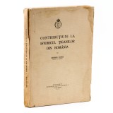 George Potra, Contribuțiuni la istoricul țiganilor din Rom&acirc;nia, 1939