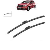 Cumpara ieftin Set 2 Stergatoare DACIA LOGAN II 2012-2019, pentru parbriz, Bosch Aerotwin