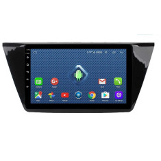 Navigatie Auto Multimedia cu GPS Android VW Touran (2015 +), Display 10 inch, 2GB RAM + 32 GB ROM, Internet, 4G, Aplicatii, Waze, Wi-Fi, USB, Bluetoot