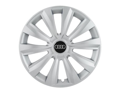 Set 4 capace roti Delta cromat R14 pentru gama auto Audi foto