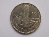 10 CENTAVOS 1978 GUATEMALA, America Centrala si de Sud