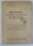 BULETINUL SOCIETATII PROFESORILOR DE LIMBA ROMANA DIN INVATAMANTUL SECUNDAR , NR. 2 : ORTOEPIE SI ORTOGRAFIE ROMANEASCA , MARTIE , 1940