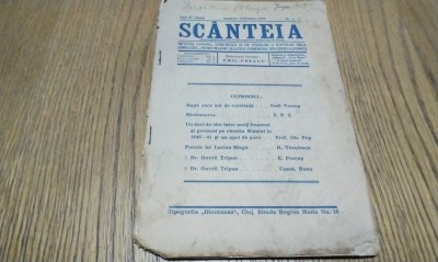 SCANTEIA Anul XI, Ianuarie-Februarie 1940, Nr.1-2 - Emil Precup (director) -32p. foto