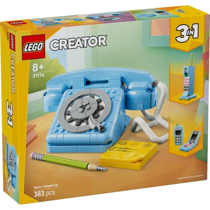 Lego creator telefon retro 31174