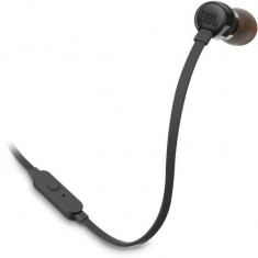 Casti Stereo JBL T110, Microfon (Negru)