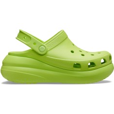 Saboti Crocs Classic Crush Clog Verde - Limeade foto