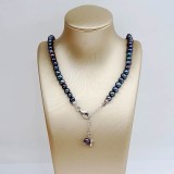 Cumpara ieftin Colier Royal din perle de cultură gri