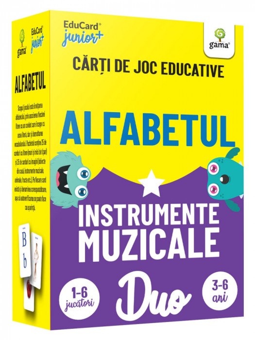Alfabetul - Instrumente Muzicale, - Editura Gama