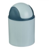 Coș de Gunoi, Model Bleu, Capac Rotativ, Capacitate 0,28 L, 7.8x12 cm, Plastic, Oem