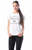 T206-2 Tricou din bumbac cu text inscriptionat