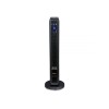 Aeroterma Zilan, Turn, 2200 W, ecran tactil, timer 8h, motor cupru, temperatura reglabila, display LED, telecomanda, ceramica, Negru
