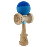 Kendama X Originala, Profesionala, Cyrax, Rubber Grip, Cupe Mari KING SIZE V3, Gaura in Baza, Rulment Metalic, din lemn 18 cm, Ata 62/65 cm, Bicolor A