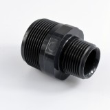 Reductie PVC, Nipplu Dublu, 1 1/2&quot; x 1&quot;, PVC-U