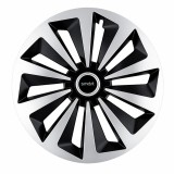 Set 4 capace roti Fox Gri-Negru R17 pentru gama auto Smart