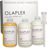 Kit Olaplex Salon Intro , 1 x Bond Multiplier 525 ml, 2 x Bond Perfecter 525 ml, 1 x Aplicator