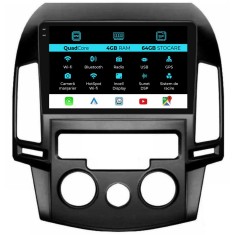 Navigatie Dedicata Hyundai I30 (2007-2012),QuadCore, 9Inch, 4Gb Ram, 64Gb Stocare, Carplay, Clima manuala