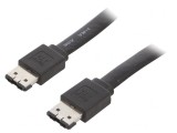Cablu SATA II 0.5m Plat Mufă-Mufă