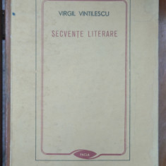 Secvențe literare Virgil Vintilescu