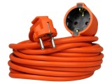 Prelungitor Alimentare PLASTROL 25m 3x1,5mm&sup2; 16A PVC Portocaliu W-20045