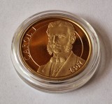 150 Ani Sistemul Monetar National - CAROL I - Moneda proof 50 Bani 2017
