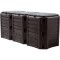 Compostor de gradina, 3 module, Module Compogreen, 1200 L, negru, 198x71.9x82.6 cm, Prosperplast