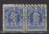 Chile 1901- Pereche Stampilata, Stampilat