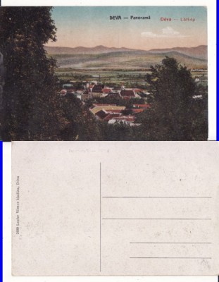 Deva - Panorama- rara foto