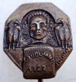 I.331 INSIGNA STICKPIN SPORT GIMNASTICA LJUBLJANI 1922 SLOVENIA
