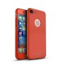 Husa iPhone 7 Rosie iPaky 360 Full Protectie Fata Spate + Folie, Anti-soc, Anti-zgarieturi, Policarbonat, Carcasa Integrala