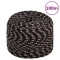 Gossi franghie de barca, negru, 10 mm, 100 m, polipropilena
