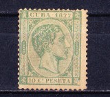 TSV$ - 1877 MICHEL I CUBA MH/*, Nestampilat