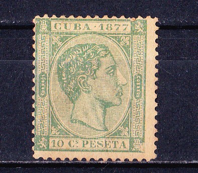 TSV$ - 1877 MICHEL I CUBA MH/* foto