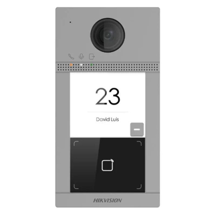 POST VIDEOINTERFON 1 X BUTON APELARE &quot;DS-KV8113-WME1(C)&quot; (timbru verde 0.8 lei)